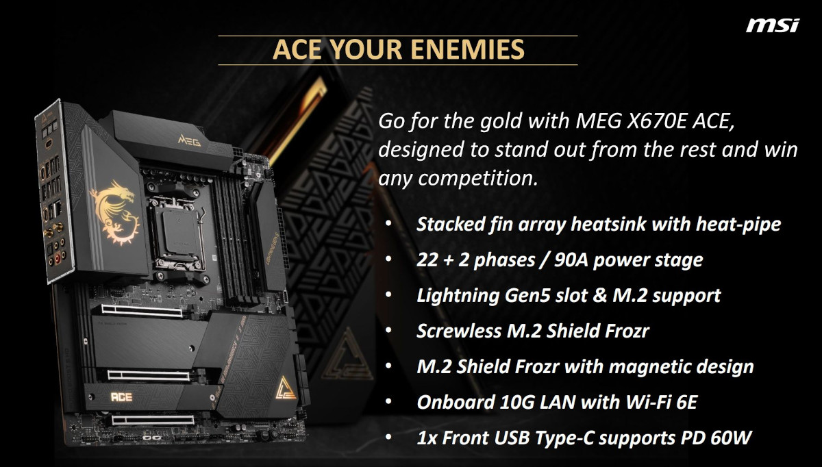 MSI X670E MEG ACE 1