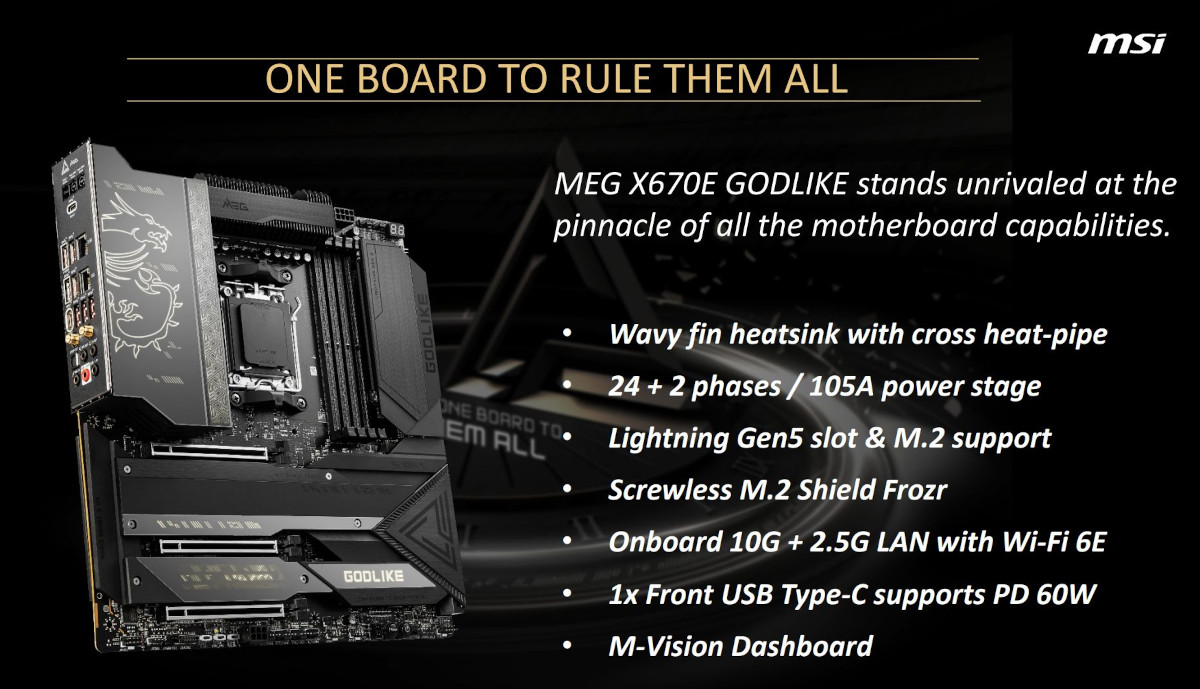 MSI X670E MEG GODLIKE