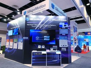 Silicon Motion Booth at FMS 2022