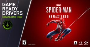 NVIDIA 今日推出新版 GeForce Game Ready 驅動程式，為將在 8 月 12 日推出的《漫威蜘蛛人重製版》提供最佳遊戲效能