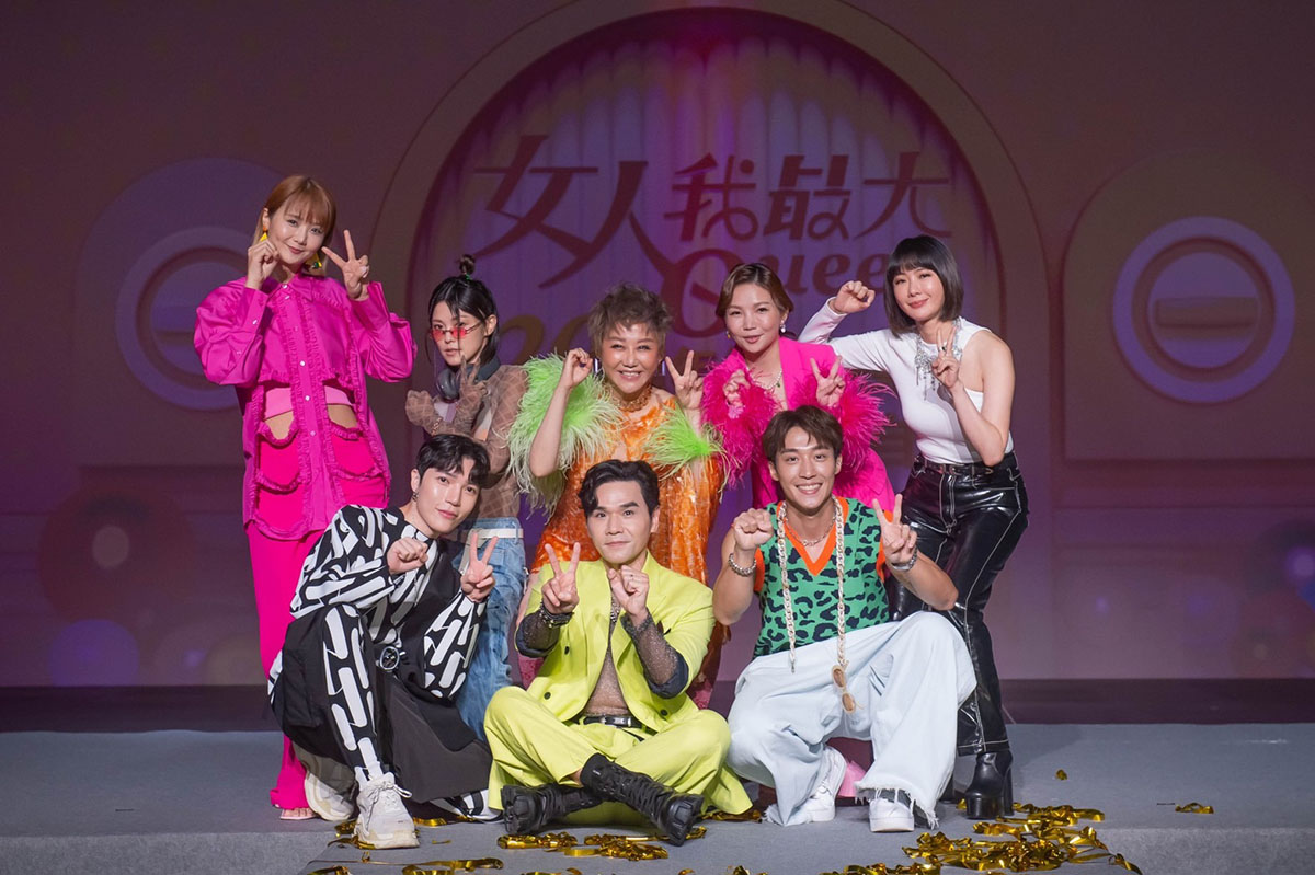《女人我最大》歡慶20週年、高科技會場回顧《女大》,藍心湄Y2K亮片透視妝閃耀全場 2 20220915 NEWS 6 4
