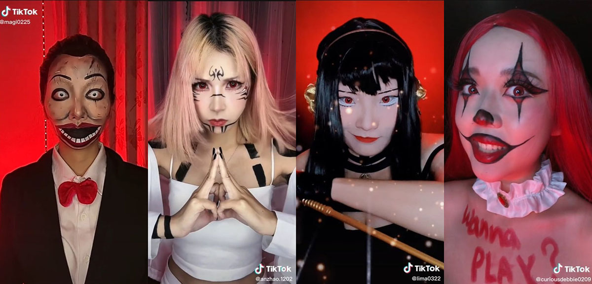 TikTok #萬聖愛搞鬼,咒術迴戰、SPYxFAMILY夯角妝容、奇趣特效大蒐羅 2 20221029 NEWS 1 2