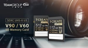 T CREATE EXPERT SDXC UHS II U3 V90及V60二款記憶卡