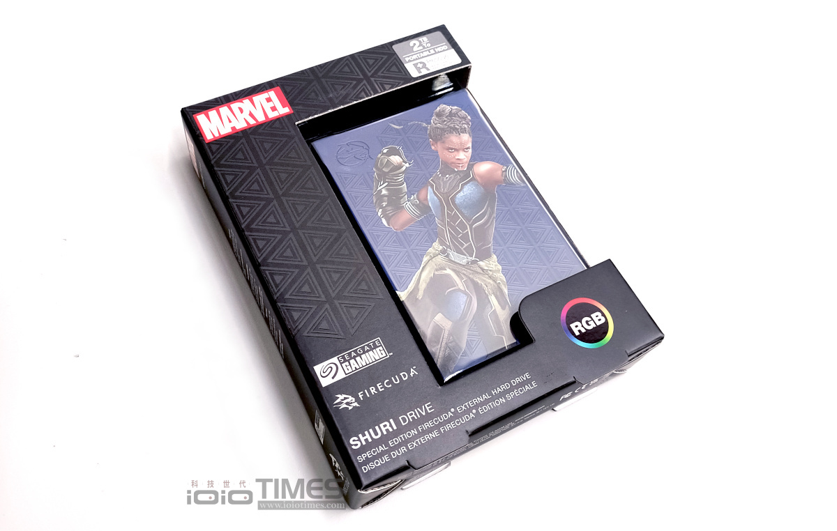 收藏《黑豹2:瓦干達萬歲》不容錯過、Seagate Black Panther Special Edition "Shuri"特別版外接式硬碟開箱 5 seagatefirecudaxmarvelhd 002
