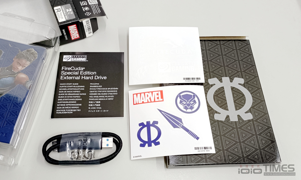 收藏《黑豹2:瓦干達萬歲》不容錯過、Seagate Black Panther Special Edition "Shuri"特別版外接式硬碟開箱 7 seagatefirecudaxmarvelhd 004