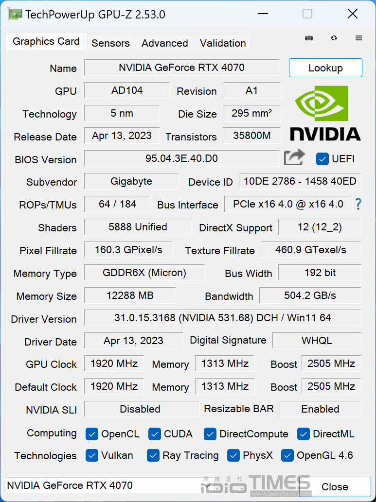 gigabytertx4070eagle 020