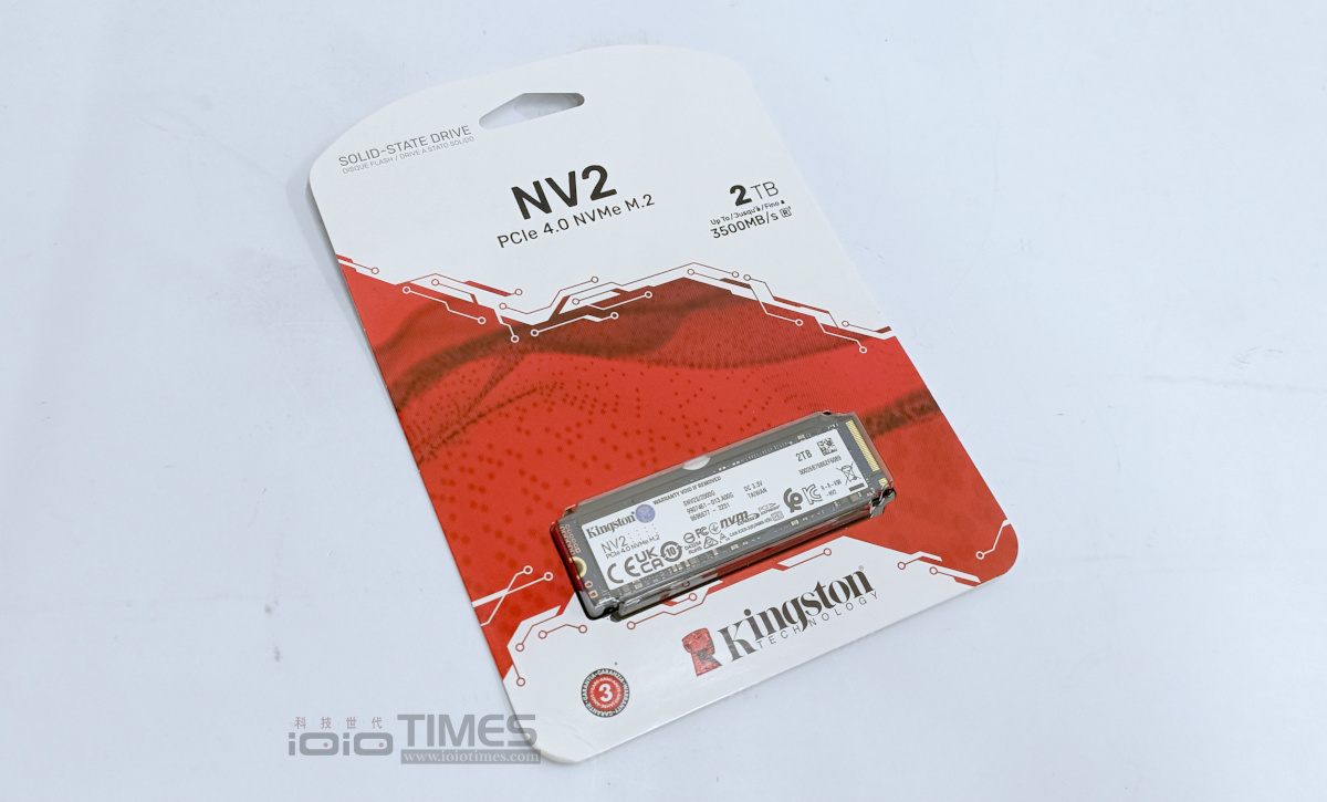 《2023零組件選購推薦:15款主流/平價M.2 SSD》Kingston NV2 2TB 2 kingstonnv2 001 1