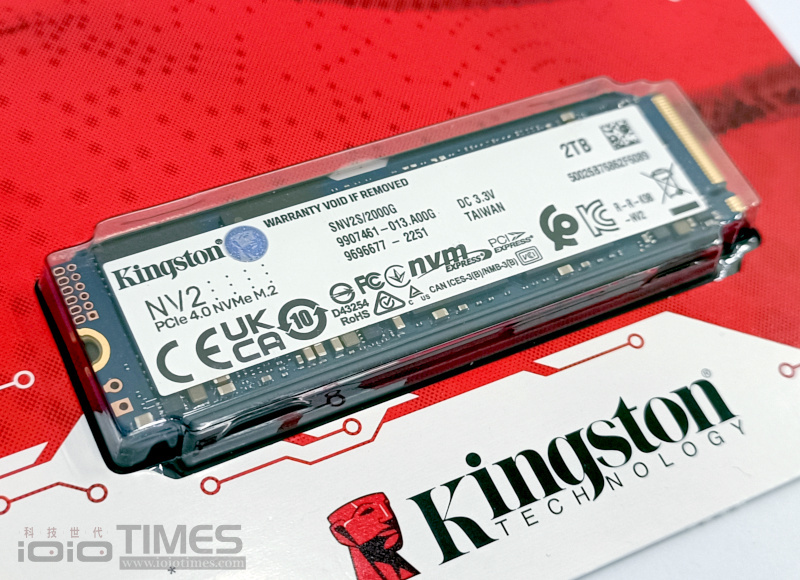 《2023零組件選購推薦:15款主流/平價M.2 SSD》Kingston NV2 2TB 3 kingstonnv2 002 1 1