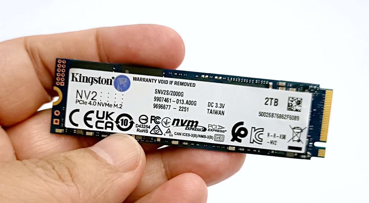 《2023零組件選購推薦:15款主流/平價M.2 SSD》Kingston NV2 2TB 18 kingstonnv2 007