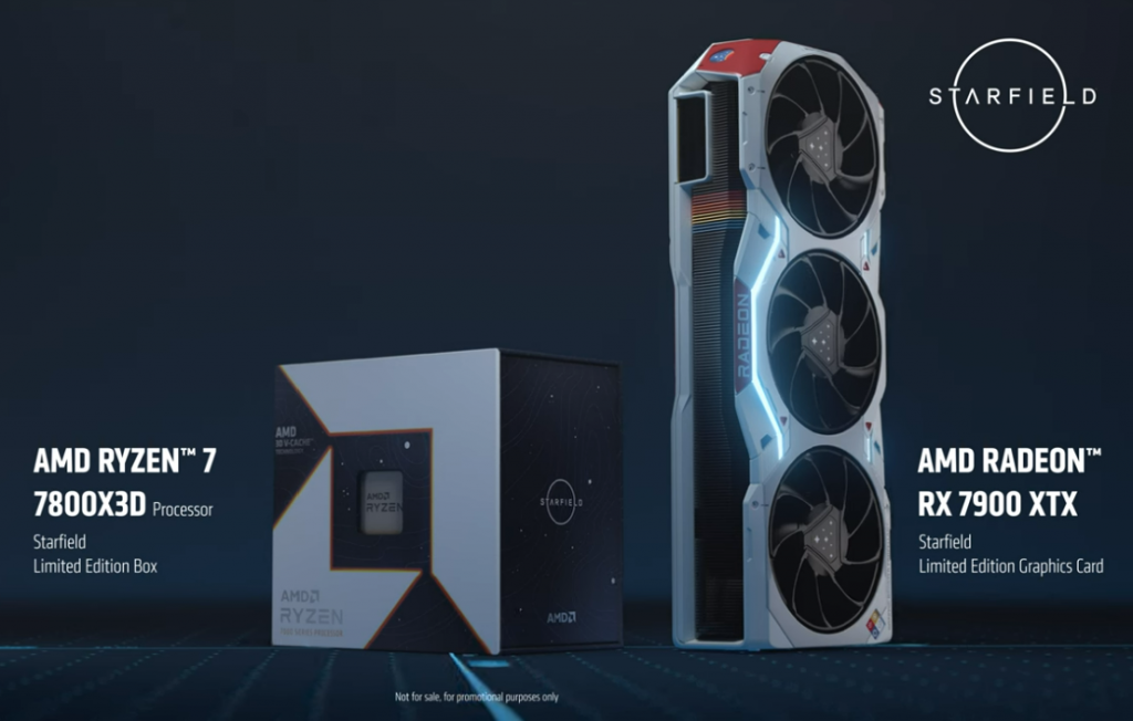 500張限量「Starfield星空 x AMD」聯名特別版登場,QuakeCon 2023期間做為獎品只送不賣! 1 20230811 amd01
