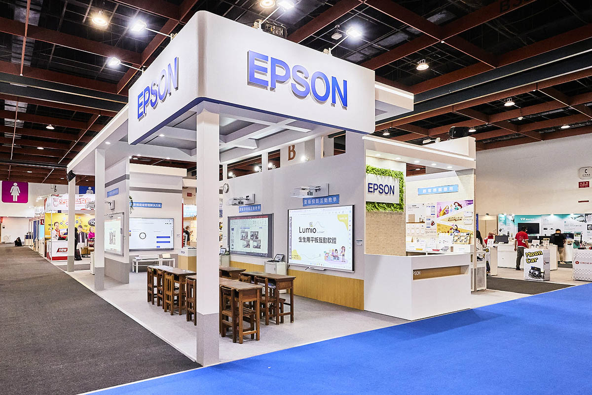 2023台灣教育科技展盛大開展,Epson多方位解決方案全員出動!為老師學生打造高品質教學環境 1 20231110 NEWS 1 21