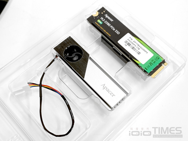 高速性能、唯快不破,Apacer AS2280F4 M.2 PCIe Gen5 x4 SSD 1TB搭載主動式散熱器開箱試用 7 apaceras2280f4gen5ssd 006 2