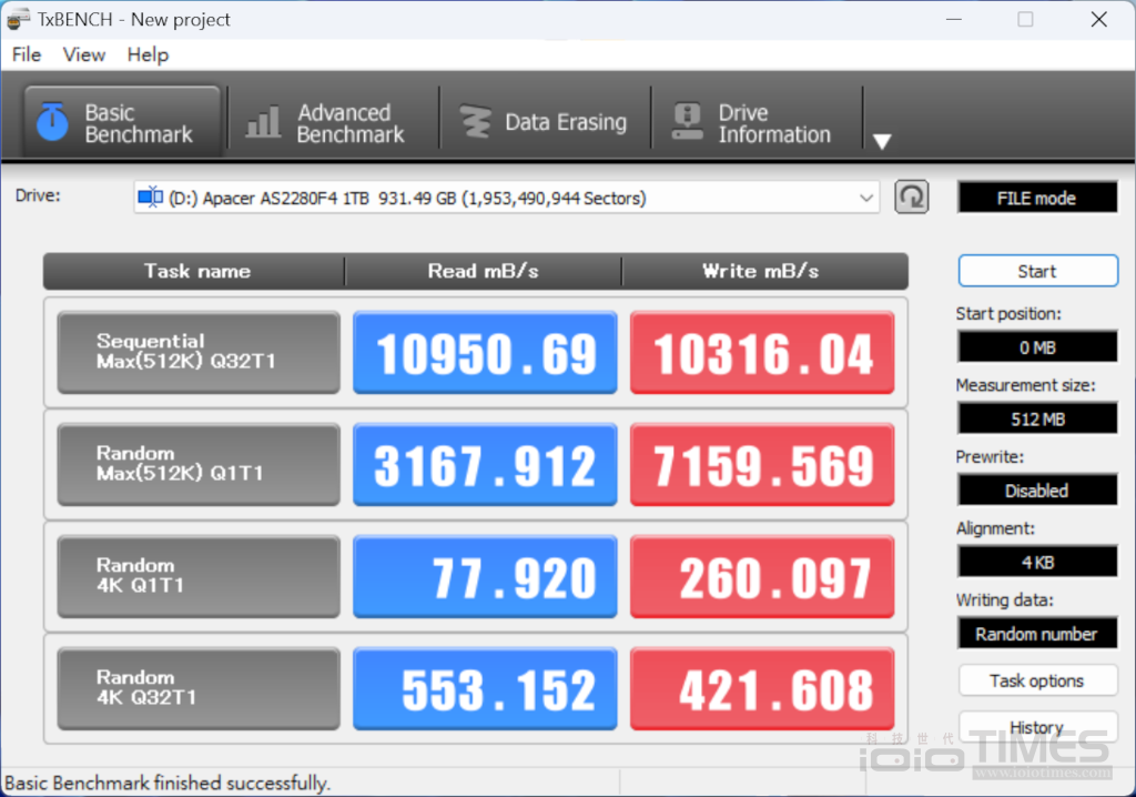 高速性能、唯快不破,Apacer AS2280F4 M.2 PCIe Gen5 x4 SSD 1TB搭載主動式散熱器開箱試用 26 apaceras2280f4gen5ssd 024