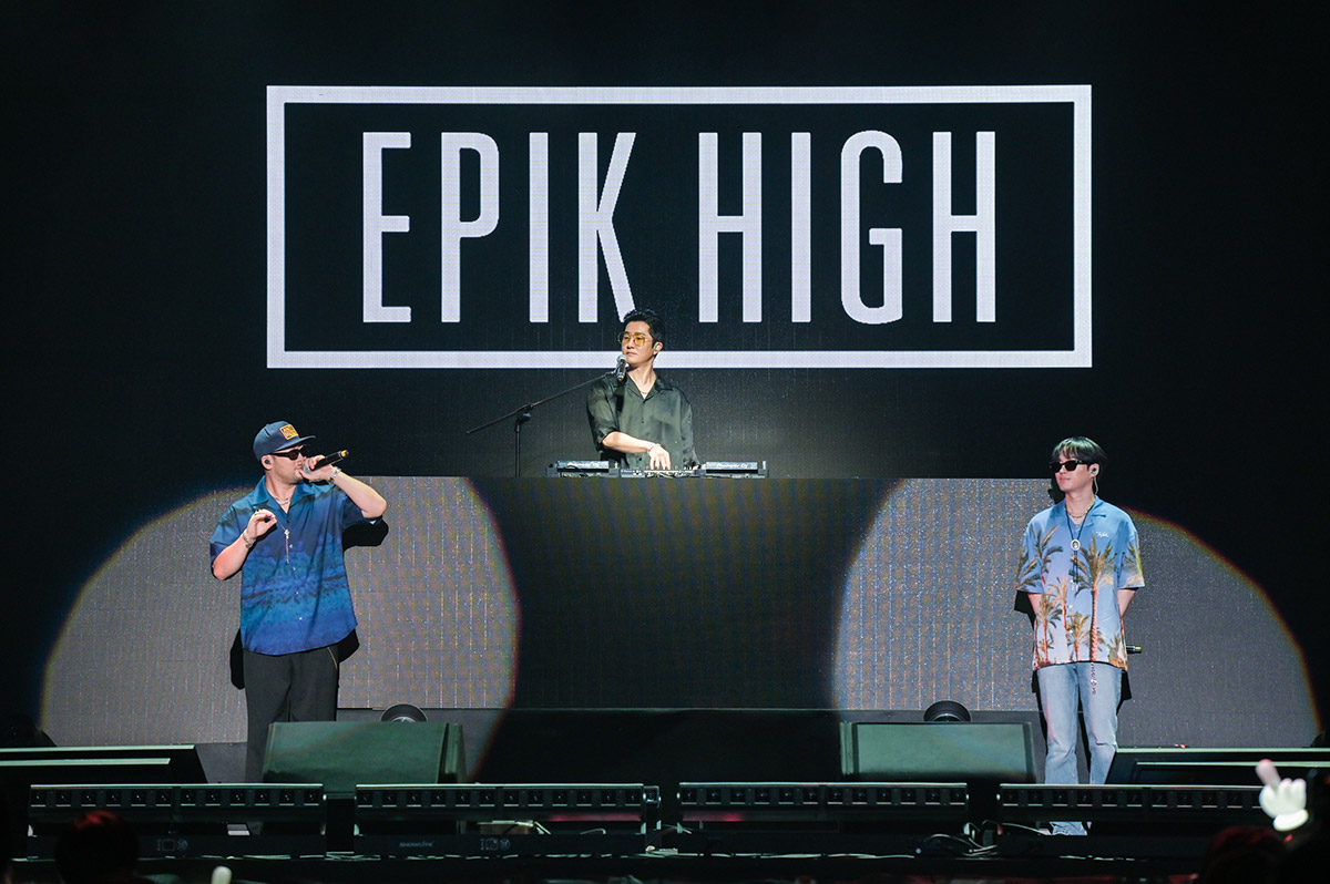 韓流Hip-Hop天團EPIK HIGH成員Tablo、Mithra Jin和DJ Tukutz開唱粉絲嗨炸 2 20240729 NEWS 1 7