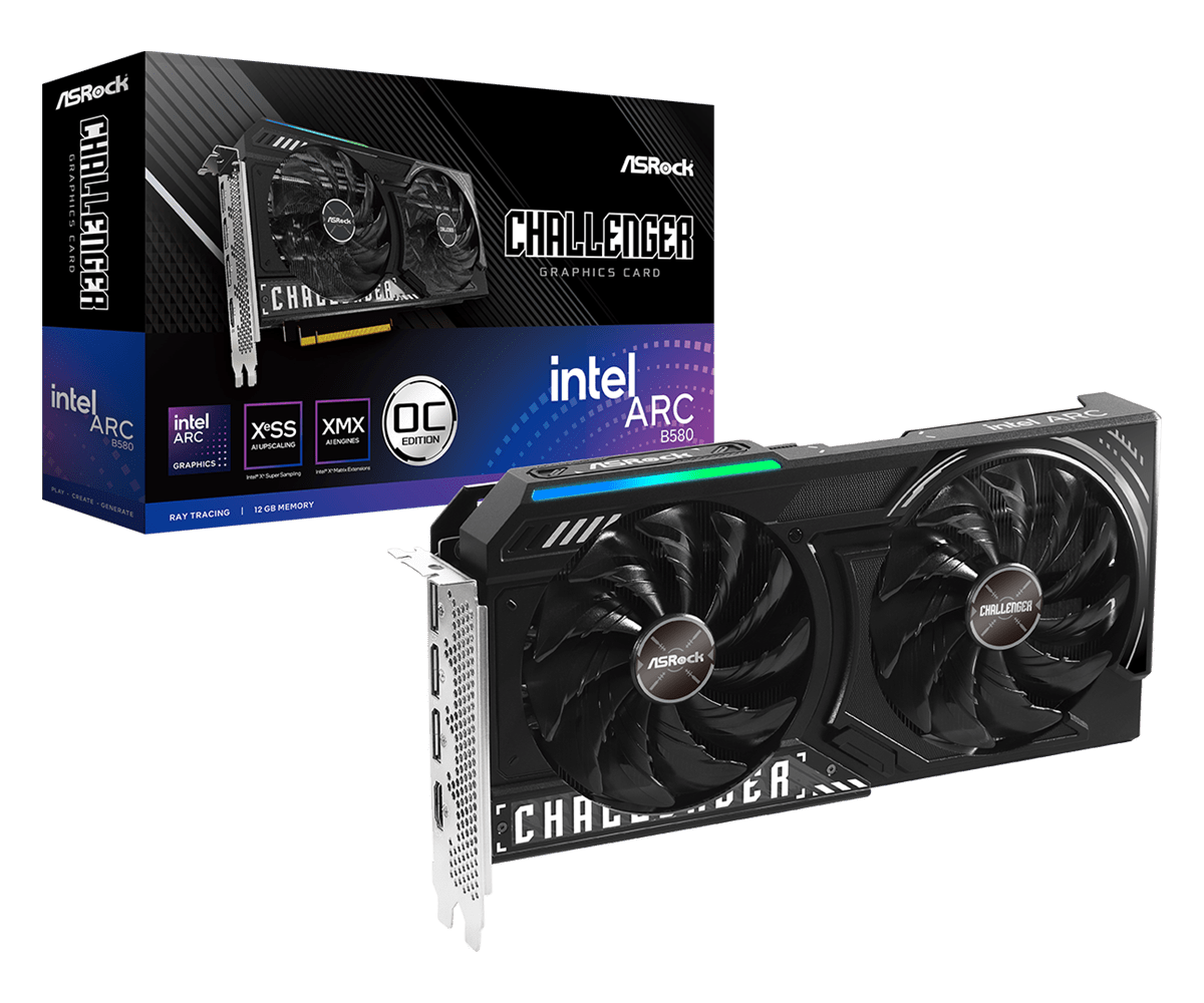 華擎推出Intel® Arc™ B系列顯示卡,天生酷炫、閃耀登場 3 20241203 asrock03