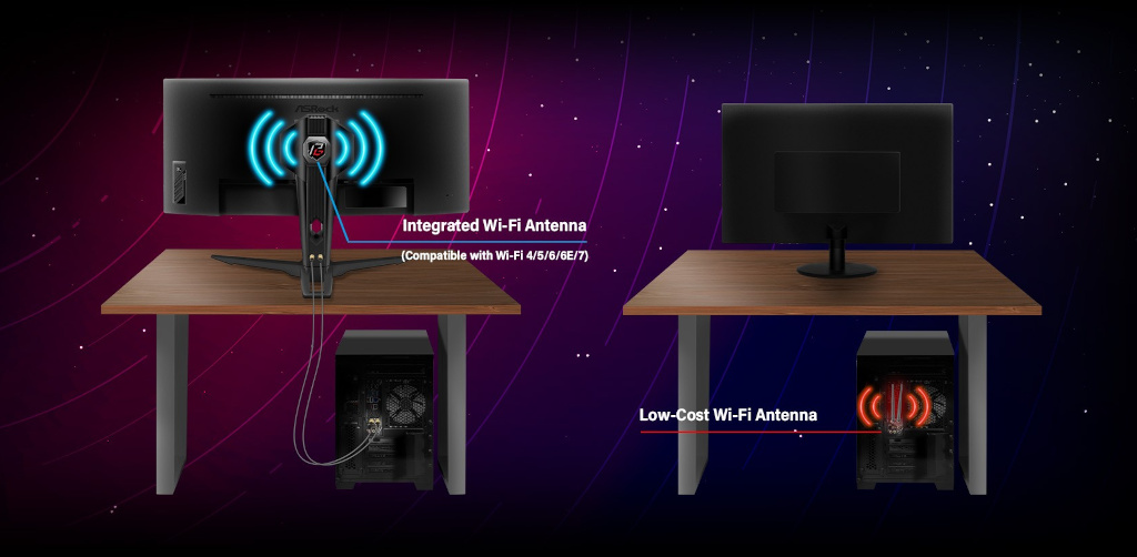 ASRock新推出2款520Hz IPS電競螢幕,PG27FFX2A/PG27FFX1B支援1080p解析度及內建Wi-Fi天線 3 20250101 asrock520hzmonitor 04