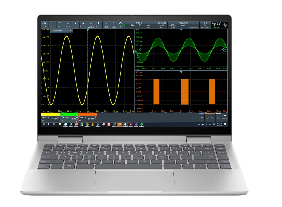 Rohde & Schwarz推出R&S ScopeStudio,一款助力開發團隊的基於個人電腦的示波器解決方案 1 20250207 NEWS 2 12