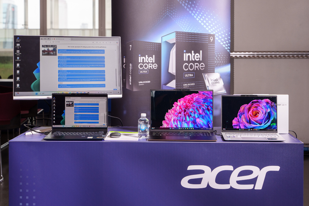 英特爾攜手合作夥伴展示搭載新一代Core Ultra處理器的AI PC與應用 5 20250424 intelaipc01