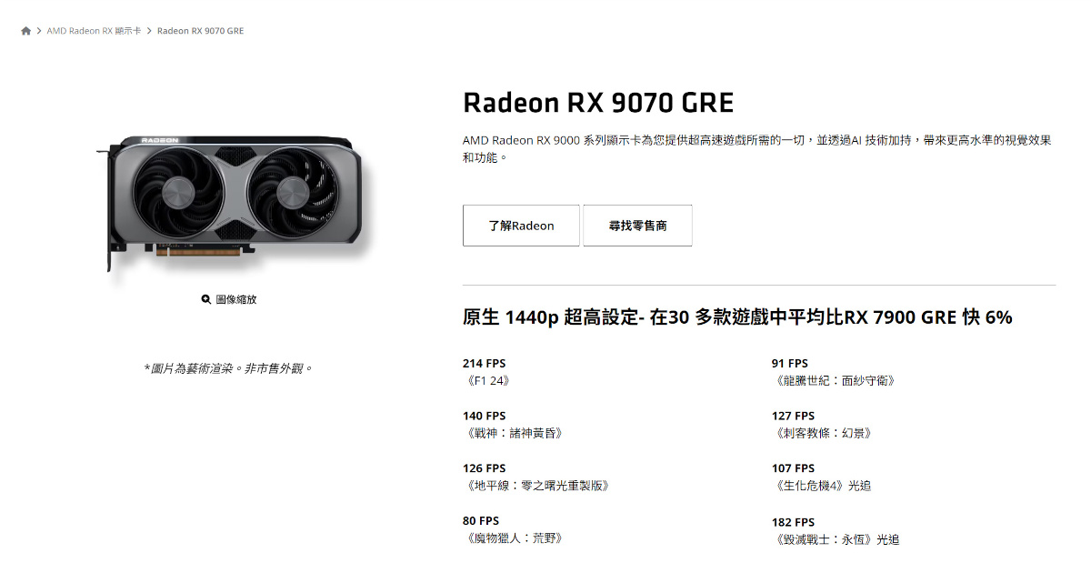 AMD Radeon RX 9070 GRE 正式官宣、具備48CU與12GB GDDR6,預計5/8開賣! 3 20250428
