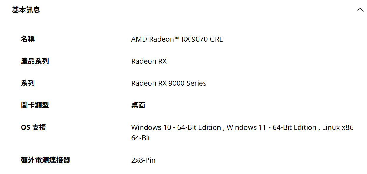 AMD Radeon RX 9070 GRE 正式官宣、具備48CU與12GB GDDR6,預計5/8開賣! 5 20250428