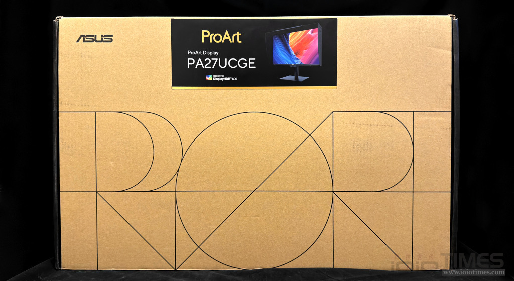 ASUS ProArt Display PA27UCGE 27吋4K HDR專業螢幕開箱試用,160Hz、98% DCI-P3、Delta E <1、LuxPixel技術體現專業級色準 2 asusproartpa27ucge 005