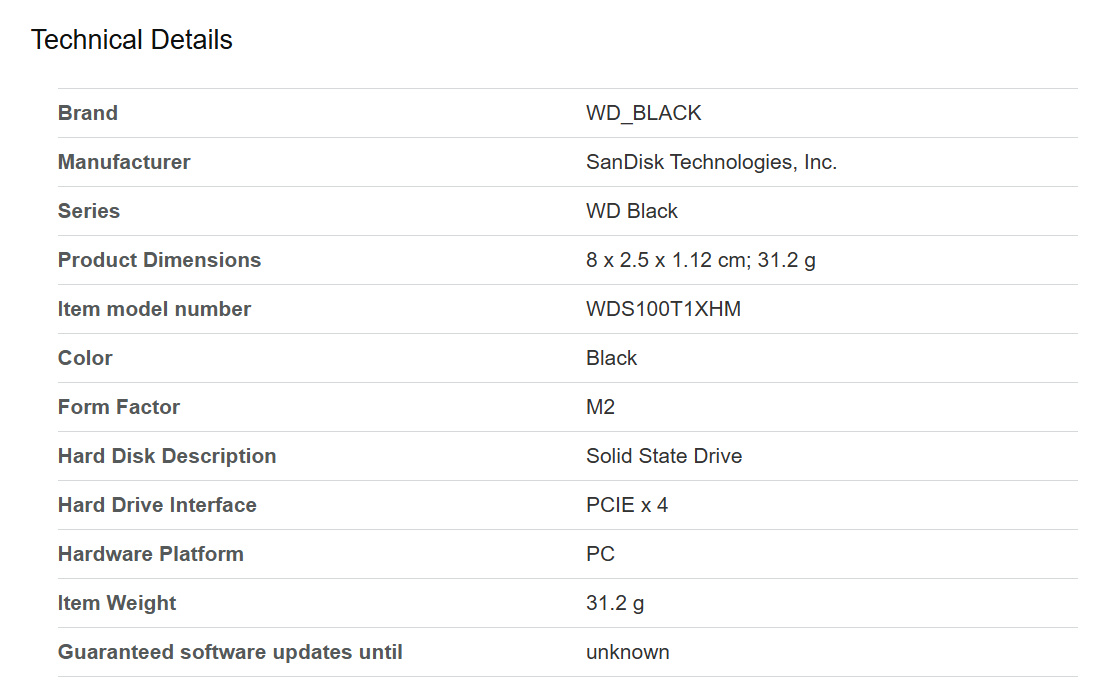 WD_BLACK SN8100 Gen5 M.2 SSD預計5/30正式開賣、超高速14,900MB/s,德國Amazon已上架可預訂、1TB版本售價168歐元 3 20250505 wdsn8100gen5ssd 03