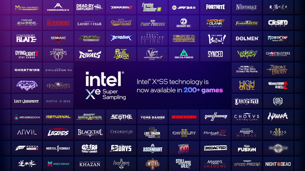 英特爾宣告XeSS 2現已在更多遊戲中可用,FPS提升高達4倍! 1 20250507 intel01