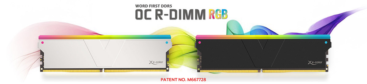 V-COLOR推出全球首款DDR5 OC RDIMM RGB, 容量最高達512GB(64GBx8),速度達8000MT/s 1 20250509 NEWS 2 4