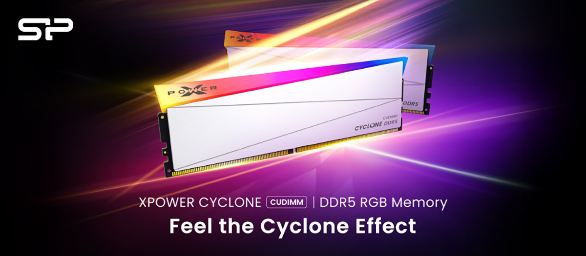 廣穎電通發表全新XPOWER Cyclone DDR5 CUDIMM記憶體,全面支援最新Intel®Core™Ultra處理器 1 20250516 NEWS 3 27