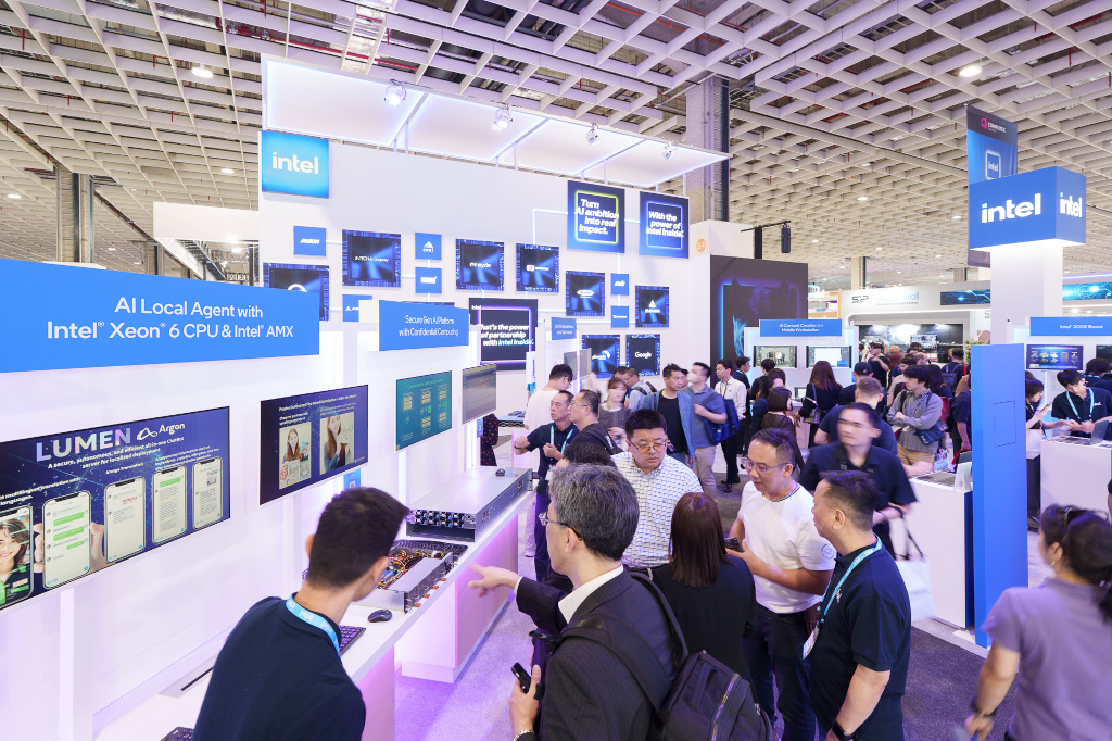 COMPUTEX 2025英特爾展示區亮點介紹 1 20250520 intel01