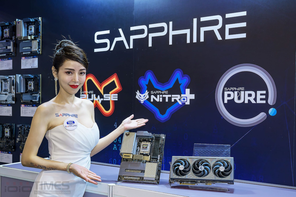 《Computex 2025展場巡禮》SAPPHIRE藍寶科技 4 computex2025 sapphire 001
