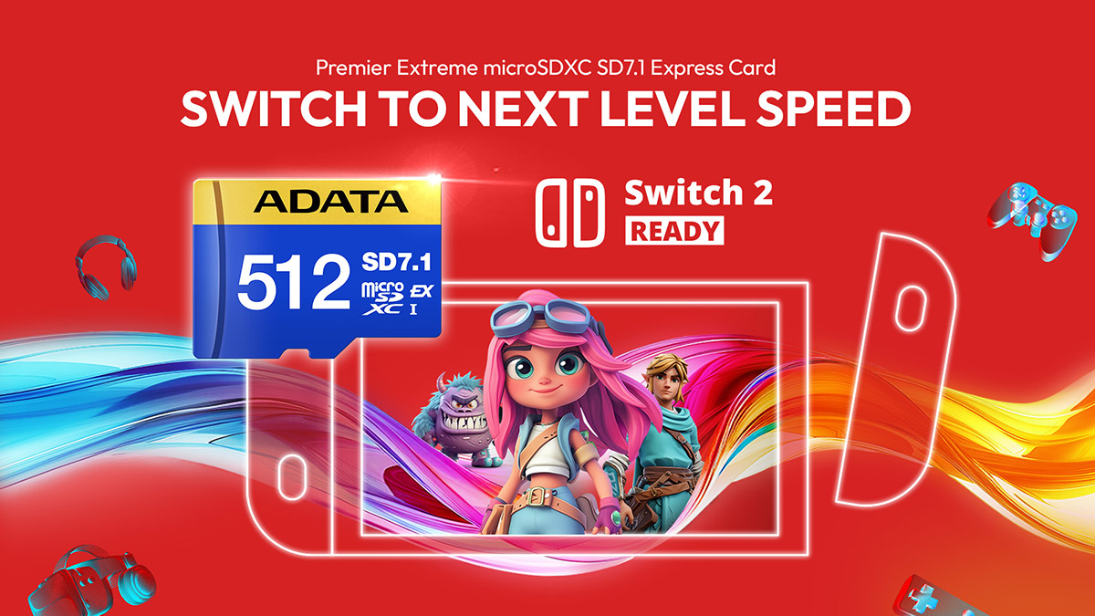 ADATA Premier Extreme microSDXC SD Express 7.1記憶卡:Nintendo Switch 2 Ready! 4 20250604 NEWS 6 11