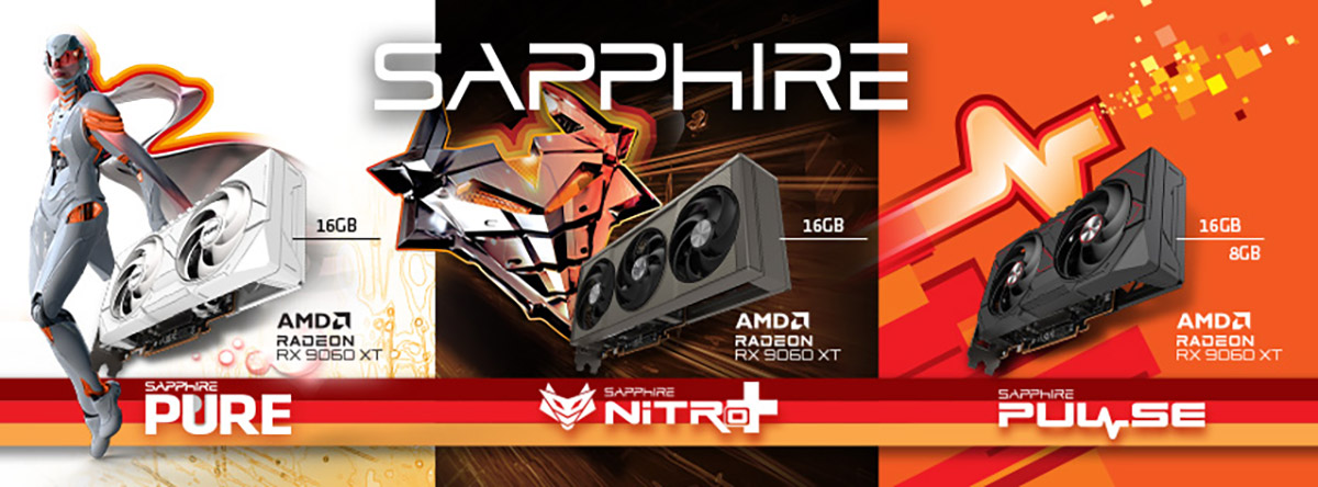 以最新SAPPHIRE NITRO+、PURE和 PULSE Radeon™RX 9060 XT顯示卡提升遊戲體驗 1 20250606 NEWS 2 1