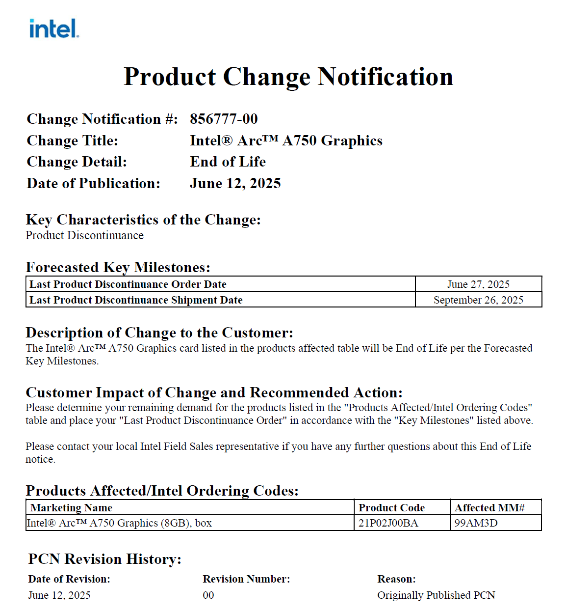 Intel Arc A系列顯卡EOL停產公告、Arc 770/750原廠限量版邁入終結倒數 4 20250614 inteleolarc770750 02