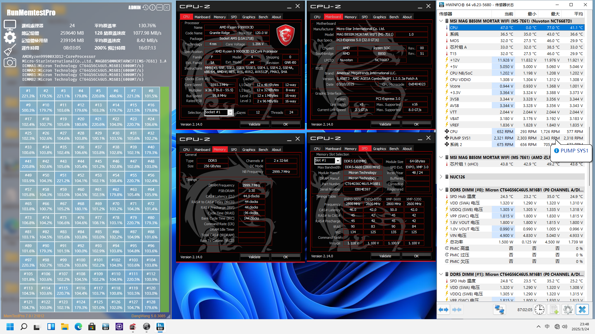 微星發佈最新的AMD AGESA Combo PI-1.2.0.3e BIOS,支援所有64GBx4記憶體和全新一代處理器 4 20250627 NEWS 4 2