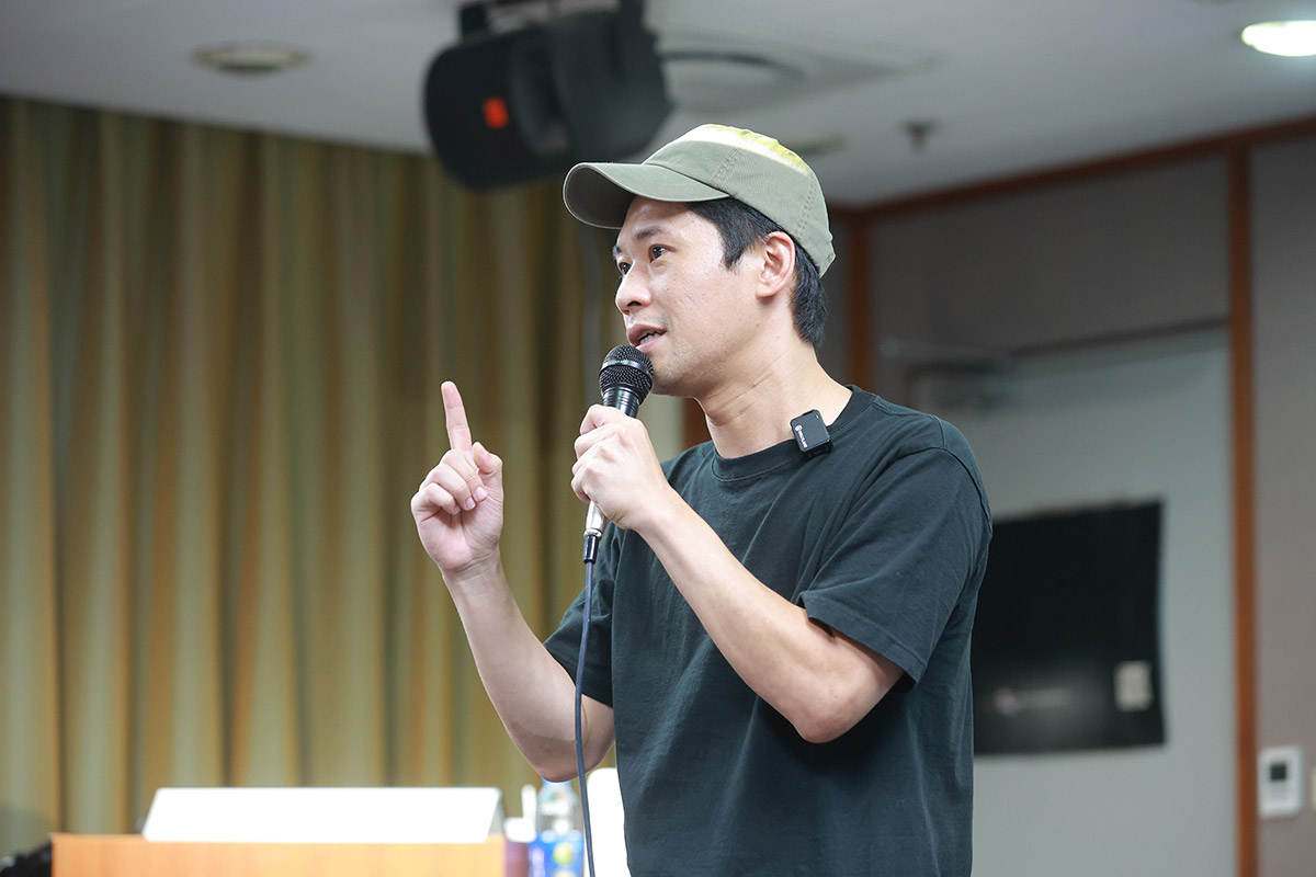 黃迪揚「台語台表演班」講座不藏私!從低潮到金鐘,蛻變「球來就打」的演員哲學 1 20250630 NEWS 1 6