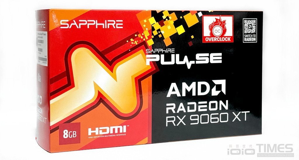 平價高效的入門顯卡首選、SAPPHIRE Pulse AMD Radeon RX 9060 XT 8GB開箱試用 7 Sapphirepulserx9060xt8g 006 1