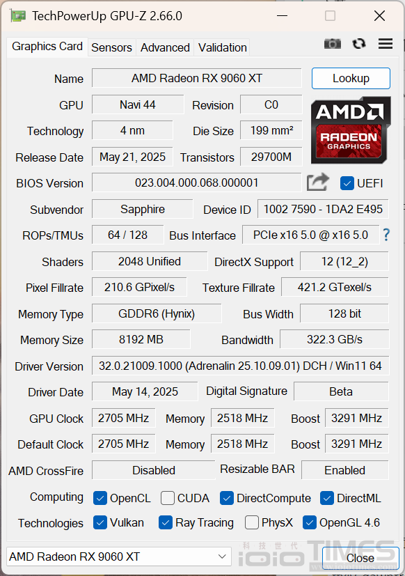 平價高效的入門顯卡首選、SAPPHIRE Pulse AMD Radeon RX 9060 XT 8GB開箱試用 22 Sapphirepulserx9060xt8g 020 1
