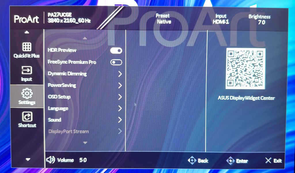 ASUS ProArt Display PA27UCGE 27吋4K HDR專業螢幕開箱試用,160Hz、98% DCI-P3、Delta E <1、LuxPixel技術體現專業級色準 53 asusproartpa27ucge 042