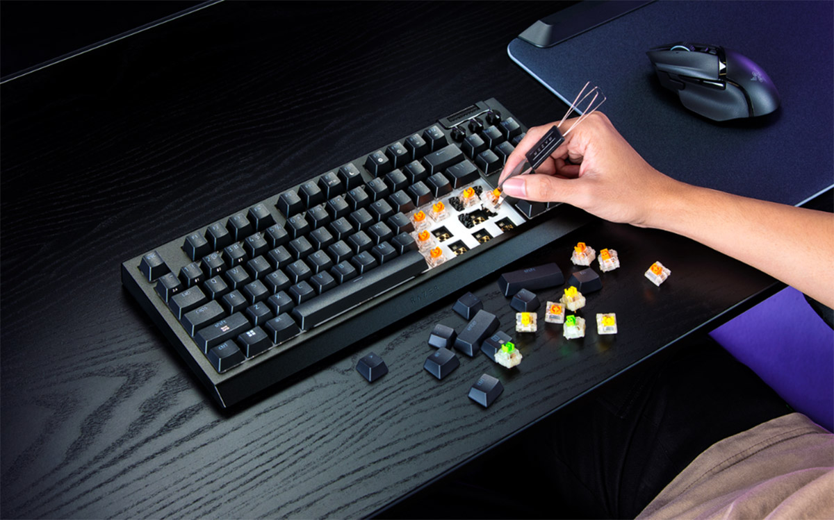 Razer擴展客製化鍵盤陣容,全新BlackWidow V4 TKL HyperSpeed無線震撼登場! 2 20250710 NEWS 1 34