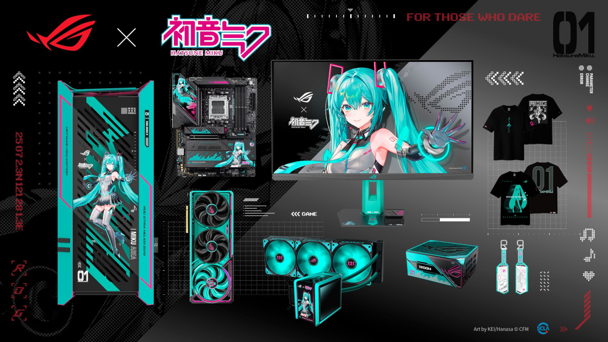 蒼綠風暴再襲!ROG全新《初音未來》聯名系列驚喜曝光,還沒完!ASUS RT-BE3600M WiFi 7路由器及A23機殼特別版接力上市 1 20250712 rog01