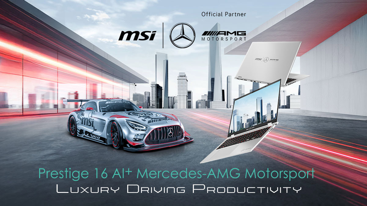 MSI與Mercedes-AMG跨界打造最新聯名力作-Prestige 16 AI+ Mercedes-AMG Motorsport,即日起開放預購 1 20250721 NEWS 2 7