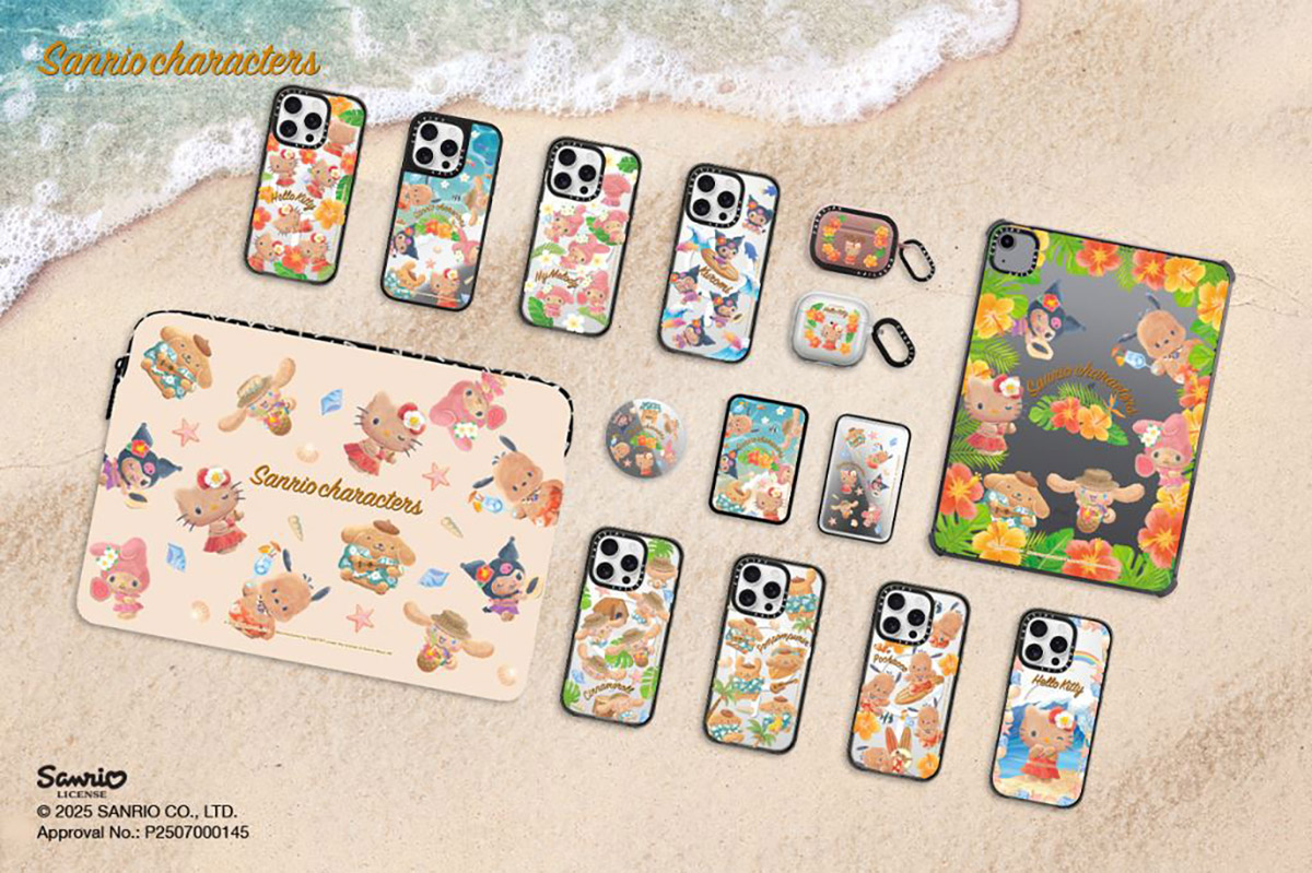 曬黑Hello Kitty限時加入CASETiFY大家庭!Sun-Kissed三麗鷗家族系列限時一週火熱登場,一起抓住歡樂夏日的最後浪潮! 1 20250825 NEWS 2 21