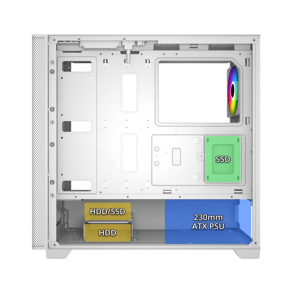 高級質感,平價實惠 — FSP M320玻璃網孔機殼正式登場 5 20250828 NEWS 1 9