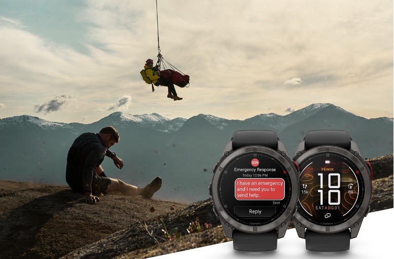 Garmin搶先全球推MicroLED智慧錶fēnix 8 Pro搭載inReach通訊科技,全系列支援行動網路與衛星通訊科技再創智慧穿戴革新里程碑 3 20250904 garmin03