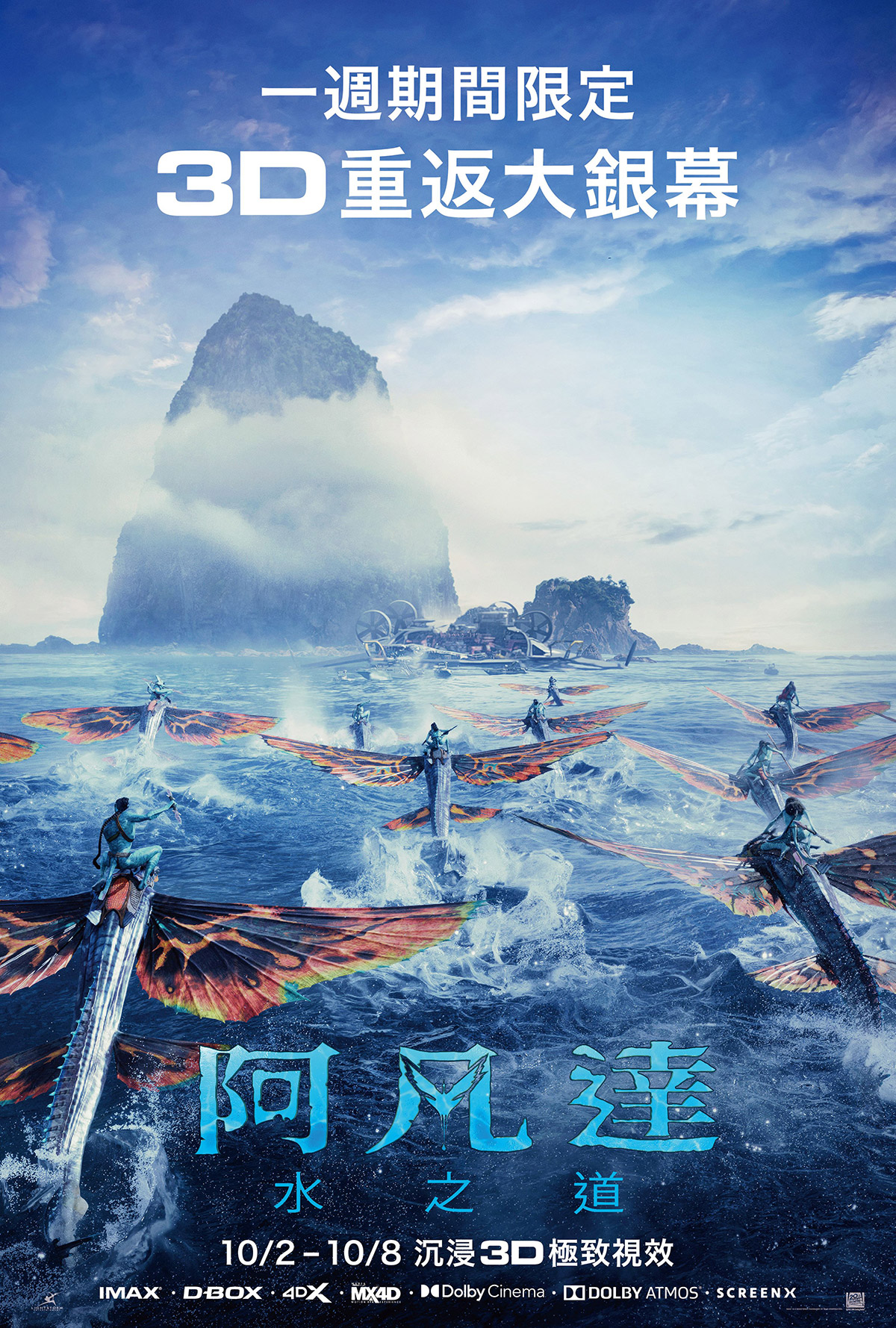 《阿凡達》第三部曲上映倒數《水之道》3D版重返大銀幕 1 20250905 NEWS 1 1