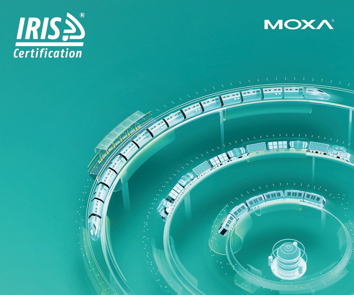 Moxa獲頒IRIS銀級證書,品質、可靠度與安全並重,打造全球軌道運輸專案競爭力 1 20250909