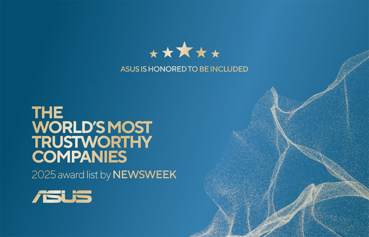 榮耀再臨!華碩獲2025《Newsweek》全球最受信賴企業 1 20250910 NEWS 5 24