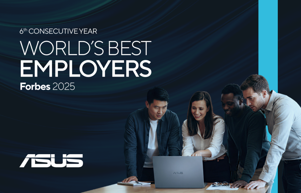 人才力即競爭力!華碩蟬聯《Forbes》全球最佳雇主 1 20251009 asus01