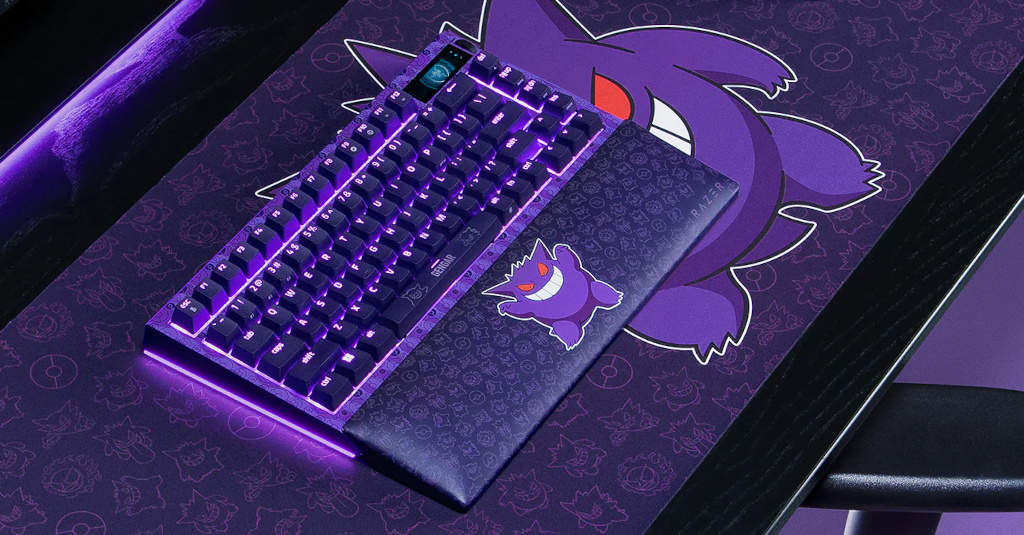 Razer X Pokémon寶可夢聯名第二彈「耿鬼系列」登場,各位的惡作劇時間到囉! 5 20251009 razergengar 06